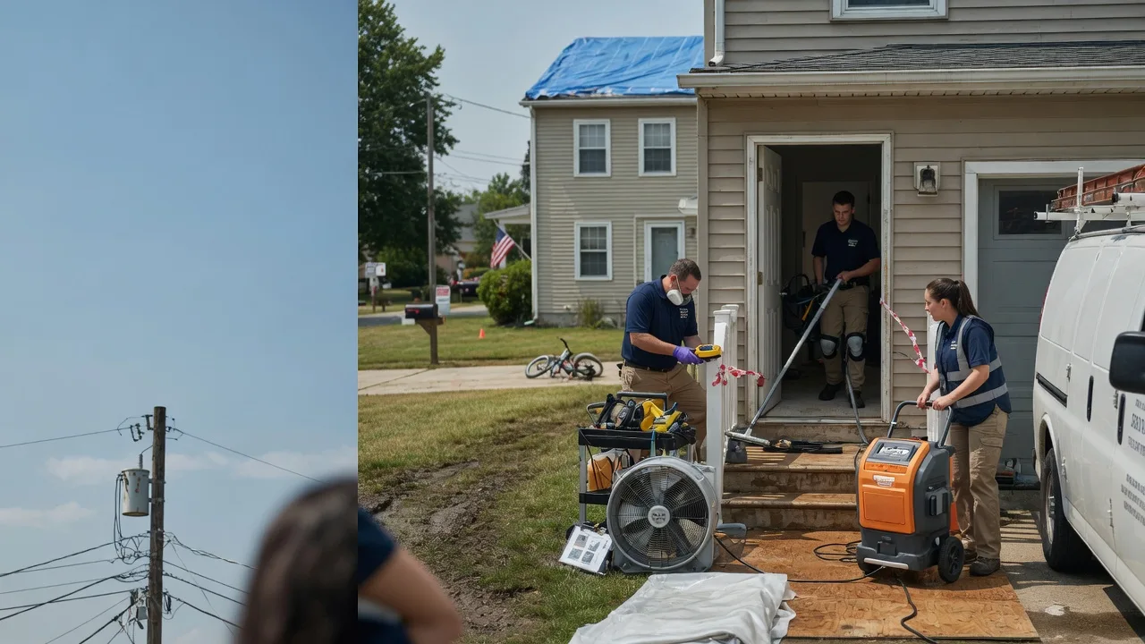 Water Damage Repair in Tow, TX near me